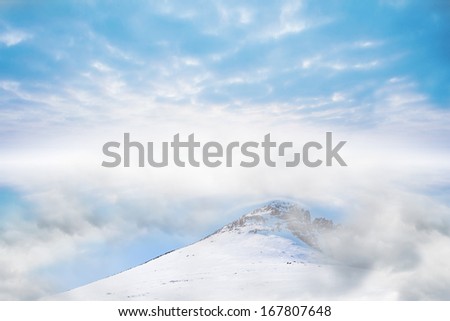 Similar – Image, Stock Photo volcano Volcano Snow