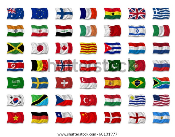 Mix Flags Stock Illustration 60131977