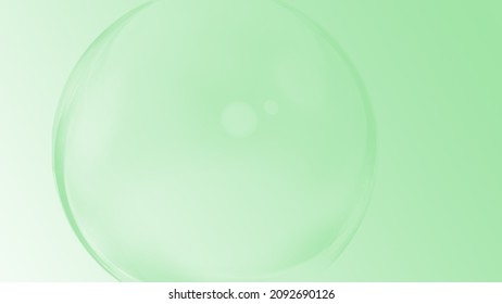 Mixed Big And Small Bubbles,background Work
