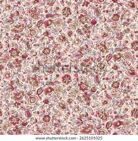 mixed, ethnic pattern work, designs suitable for fabric printing or wallpaper, background