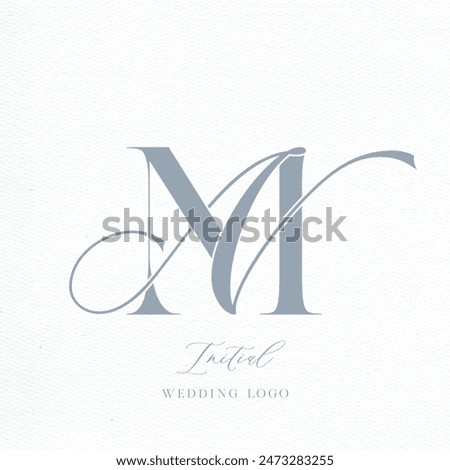 MN Initial Wedding Logo Monogram2