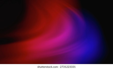 MOBILE APP TEMPLATE, ABSTRACT MULTICOLORED CURVING LINES ON BLACK BACKGROUND, DESIGN FOR DIGITAL SCREEN, MOBILE PHONE DISPLAY OR DIGITAL BANNER