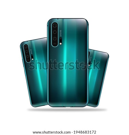 Mobile backside Illustration with white background jpg