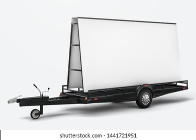 Trailer Mockup High Res Stock Images Shutterstock