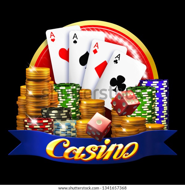Mobile Casino Background Poker Online Application Stock Illustration  1341657368