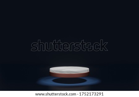 Mock up background/backdrop in minimal illustration design style for product placement/product sale promotion- Minimal product background backdrop style design in 3D illustration or 3D rendering