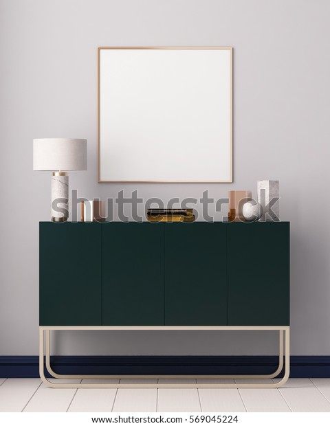 Download Mockup Posters Interior Art Deco Style Stock Illustration 569045224 PSD Mockup Templates