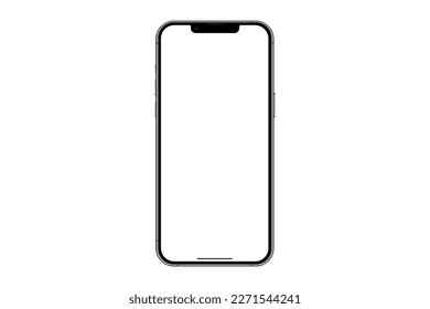 Mockup smart phone generation vector and screen Transparent and Clipping Path isolated for Infographic Business web site design app but