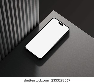 Mockup smartphone con pantalla