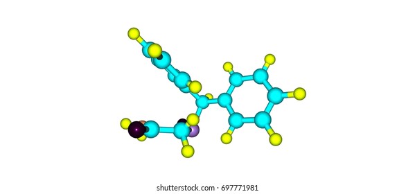 Modafinil Is A Wakefulness-promoting Agent Or Eugeroic Used For Treatment Of Disorders Such As Narcolepsy, Shift Work Sleep Disorder. 3d Illustration