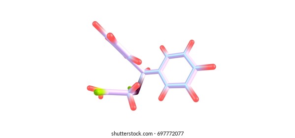 Modafinil Is A Wakefulness-promoting Agent Or Eugeroic Used For Treatment Of Disorders Such As Narcolepsy, Shift Work Sleep Disorder. 3d Illustration