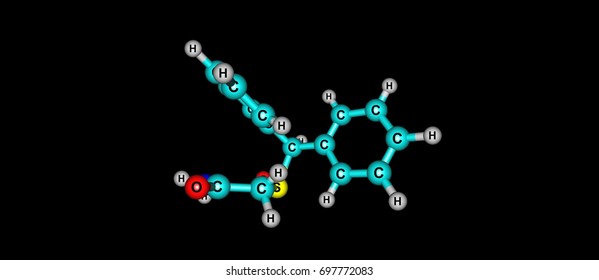 Modafinil Is A Wakefulness-promoting Agent Or Eugeroic Used For Treatment Of Disorders Such As Narcolepsy, Shift Work Sleep Disorder. 3d Illustration