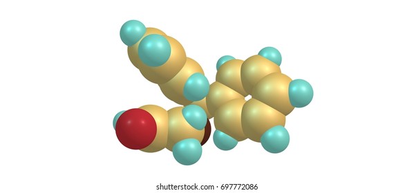 Modafinil Is A Wakefulness-promoting Agent Or Eugeroic Used For Treatment Of Disorders Such As Narcolepsy, Shift Work Sleep Disorder. 3d Illustration