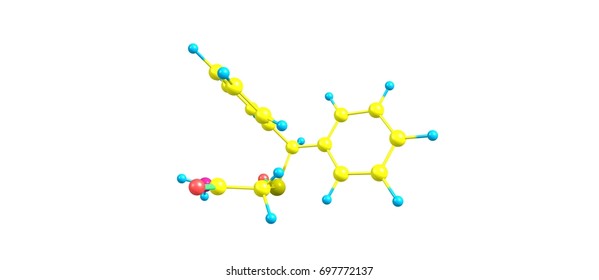 Modafinil Is A Wakefulness-promoting Agent Or Eugeroic Used For Treatment Of Disorders Such As Narcolepsy, Shift Work Sleep Disorder. 3d Illustration