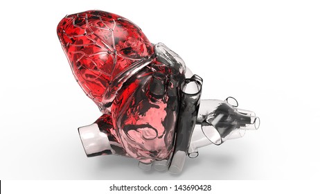 Model Of Artificial Human Heart