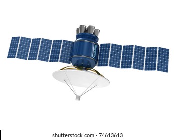 Model Of An Artificial Satellite.