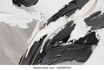 Modern Abstract Art Background. The Fashion Of Modern Art Wall, Canvas
