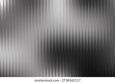 Modern abstract background featuring smooth monochrome gradients blended with soft vertical stripe textures and subtle shadow transitions. The grayscale palette creates a clean, professional atmosphere suitable for corporate presentations, website banners, branding materials, posters, and digital wallpapers. Its minimal yet dynamic composition offers depth and visual balance for contemporary creative design applications.