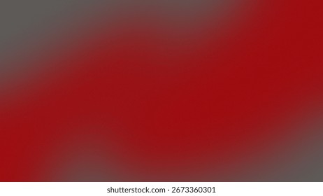 Modern abstract background with a smooth gradient from dark red to dark gray with a subtle noise texture. Perfect for digital design, wallpaper, or decoration.