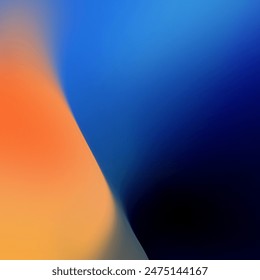 Modern and abstract color gradient background with beautiful shading and a clean separation between two contrasting colors, reminiscent of a day-night cycle 