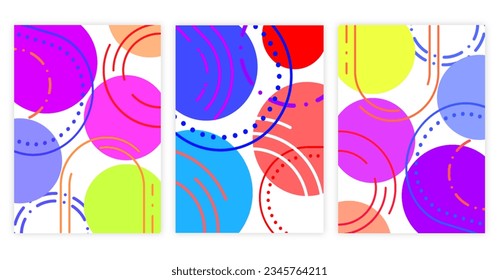 Modern abstract covers set, minimal covers design, abstract background - Powered by Shutterstock