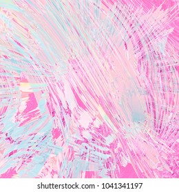 Modern background with dead pixel and bug, glitch and error signal. Optical distortion, overlapping geometric. It can be used for web design, printed products and visualization of music. 