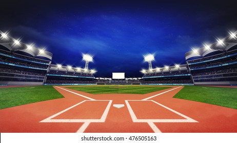 38,106 Baseball field background Images, Stock Photos & Vectors ...