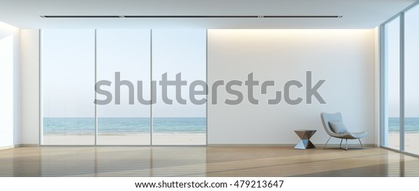 Wallpaper Modern beach house coastal modern living room For iPhone