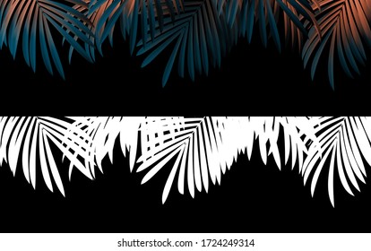 Cnc Pattern Palm Leaves Decorative Panel Stock Vector (Royalty Free ...