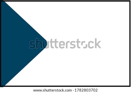 Modern Black Empty Frame With Triangle Shape-For Social Media, Pictureframe, Poster, Banner, Invitation & Greeting Card.