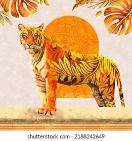 6,176 Tiger indian art Images, Stock Photos & Vectors | Shutterstock