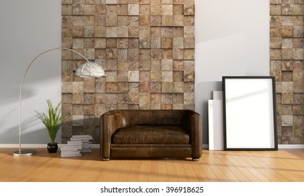 Modern bright interior 