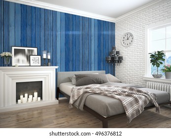 Modern bright interior 