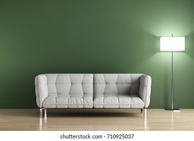 Modern bright interiors. 3D rendering illustration - Shutterstock ID 710925037