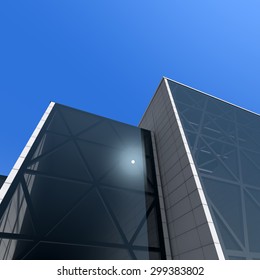 Modern building. Architecture background - Shutterstock ID 299383802