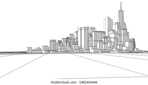 543,267 Line Art Building Images, Stock Photos & Vectors 