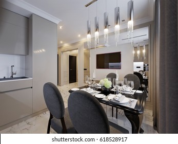 Modern Classic Kitchen Interior Design 260nw 618528917 