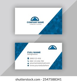  modern creative business card and name card horizontal simple clean template vector design - Powered by Shutterstock