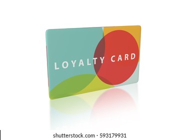 Modern Design For A Loyalty Scheme, 3d Render