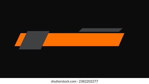 Modern designed lower third in different color at high-resolution. Lower Third for a title, TV news, and news channels.