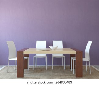 Purple Dining Rooms Images Stock Photos Vectors Shutterstock