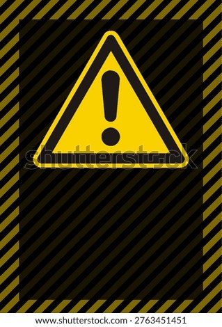A modern and eye-catching Warning  Safety Caution Template designed to effectively communicate important alerts, hazards, and safety instructions. This template features bold typography, high-contrast colors (yellow, black, red), and universally recognized caution symbols to ensure maximum visibility and awareness.
Perfect for use in construction sites, workplaces, factories, public areas, social media posts, presentations, and educational materials. Fully customizable and easy to edit, making it suitable for both digital and print use.
Ideal for designers, businesses, and content creators who need professional safety signage, alert banners, or emergency notices.