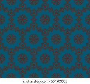 Modern geometric seamless pattern. For design, page fill, wallpaper. raster copy illustration