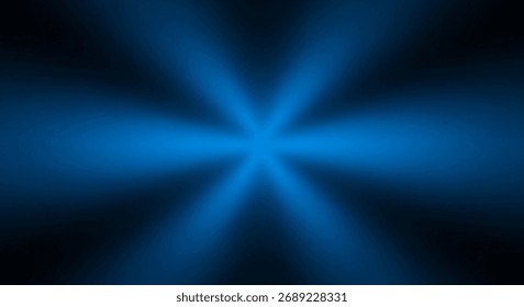 Modern Glowing Stage Presentation Backdrop Design