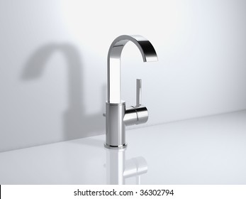 Modern Gooseneck Spout Faucet