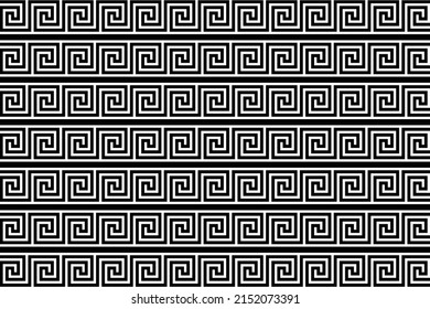 Modern Greek Abstract Geometric Pattern Background