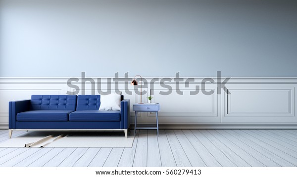 Modern Interior Living Room Armchairs On Stock Illustration