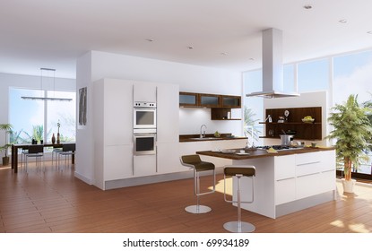 The Modern Kitchen Interior Design