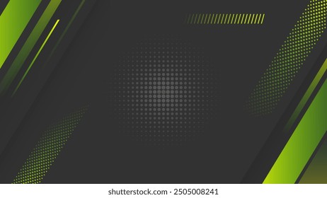 modern lime green and black sports background design - Powered by Shutterstock