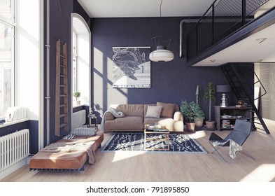 250,238 Loft apartment Images, Stock Photos & Vectors | Shutterstock